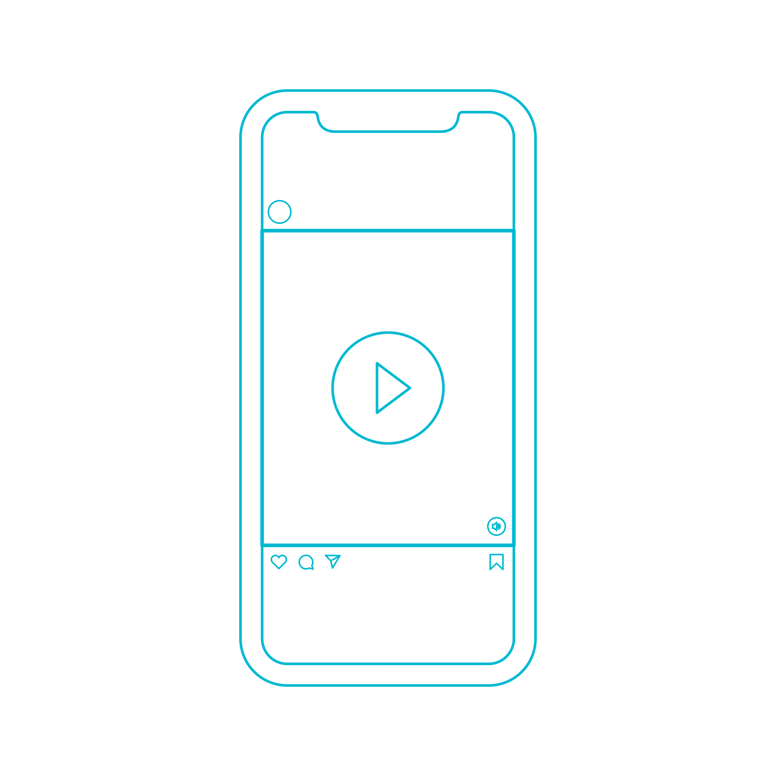 Digital Instagram Feed Video Portrait Editable Svg Line Art Free Vectors